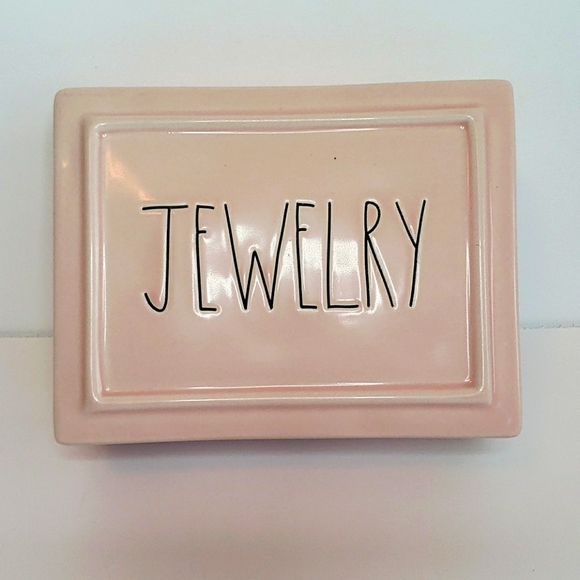 Rae Dunn Other - RAE DUNN Pink Jewelry ceramic box